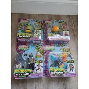 TMNT Tales of the Teenage Mutant Ninja Turtles Mutations Mix 'N Match Set of 4